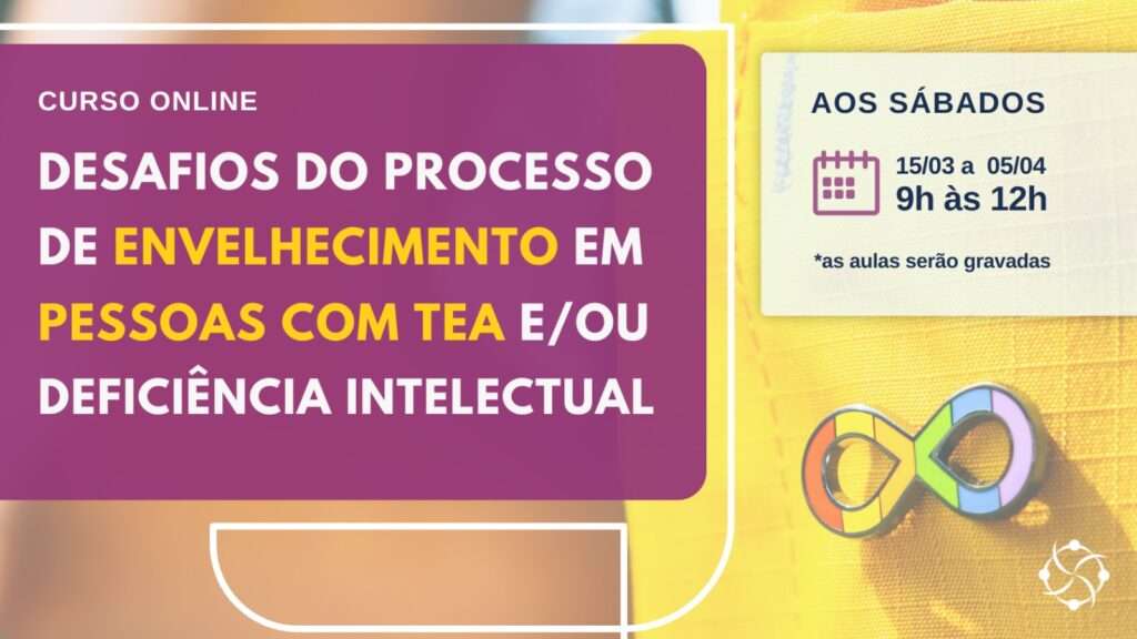 banner anunciando curso de envelhecimento com deficiencia