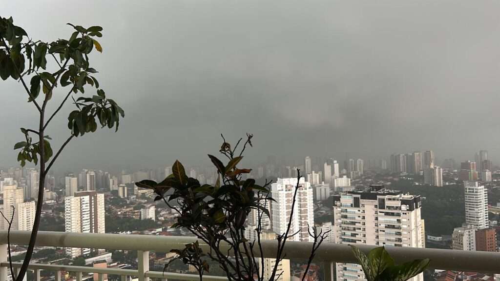 sao paulo em dia de chuva