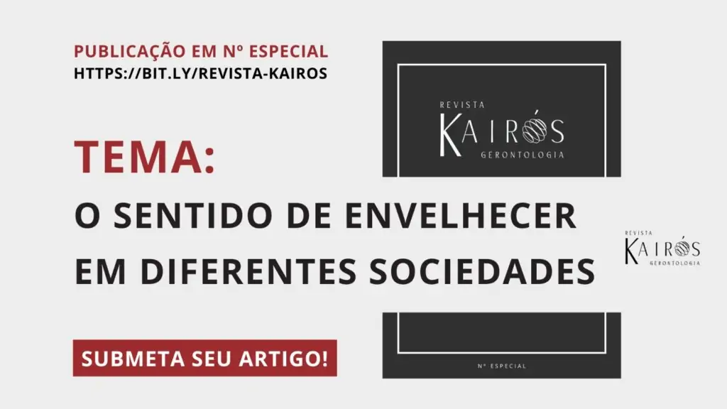 banner anunciando chamada de artigos para a Kairos