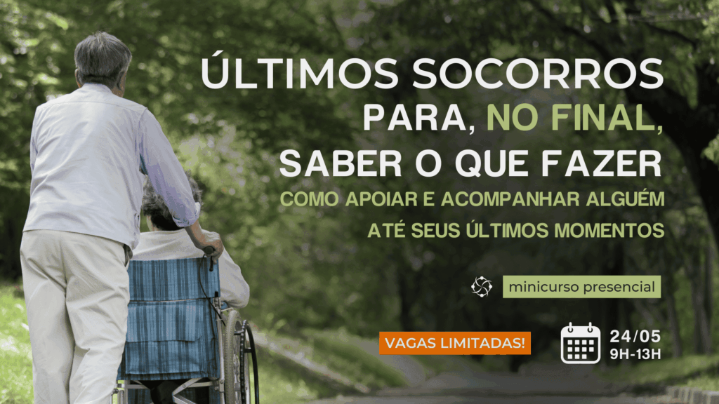banner em fundo verde anunciando curso de ultimos socorros