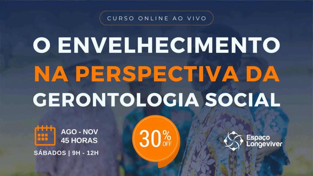banner anunciando curso de gerontologia com desconto