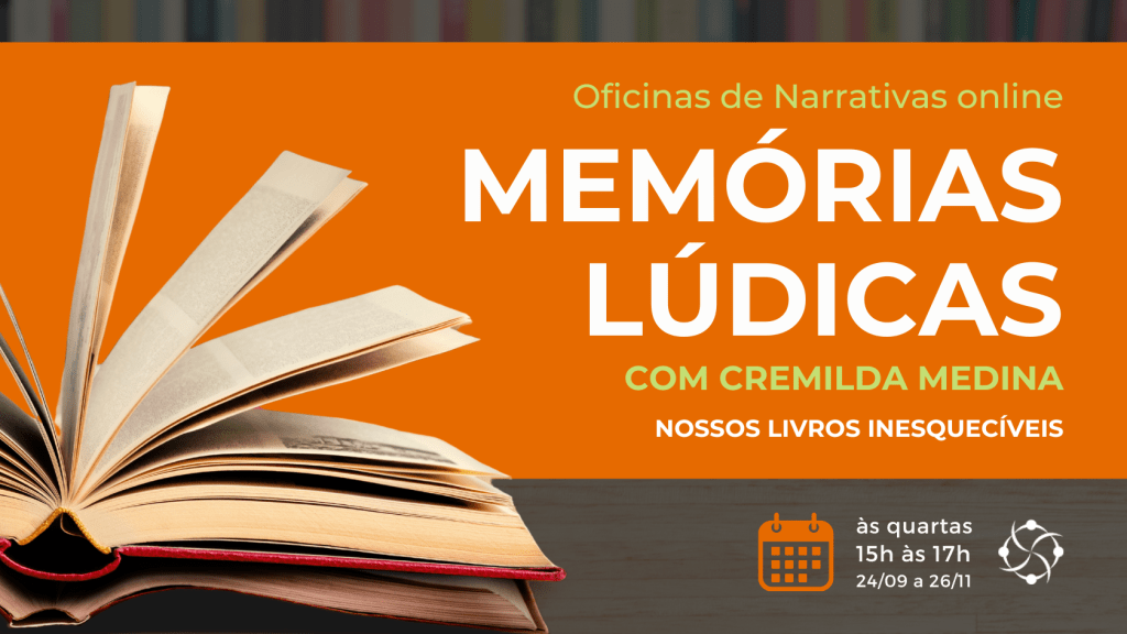Banner anunciando o curso Memorias Ludicas