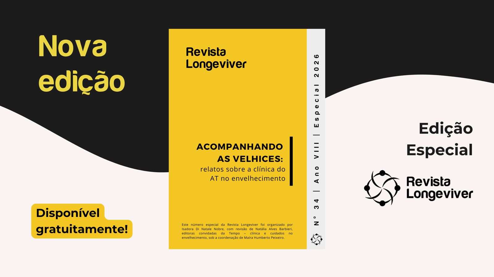 Edição Especial da Revista Longeviver traz o AT no envelhecimento, uma clínica que se faz com os pés