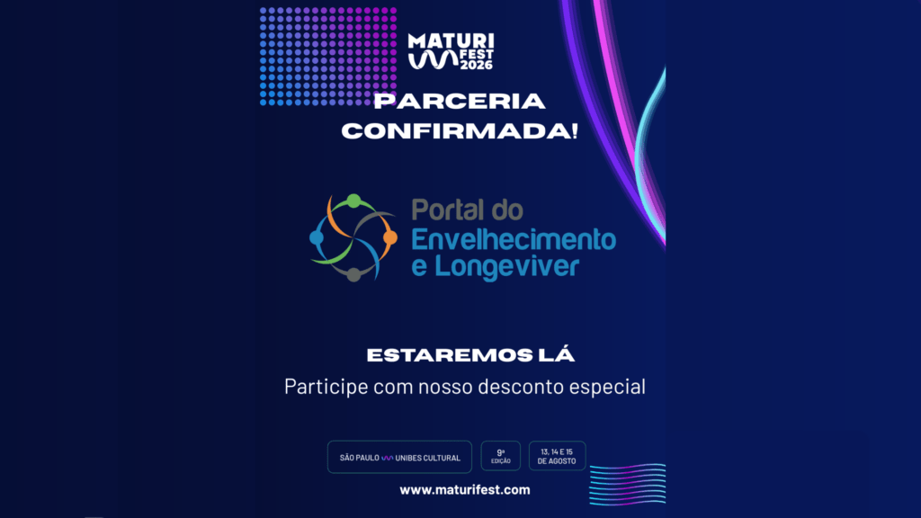 banner com fundo azul escuro anuncia o evento Maturi Fast.