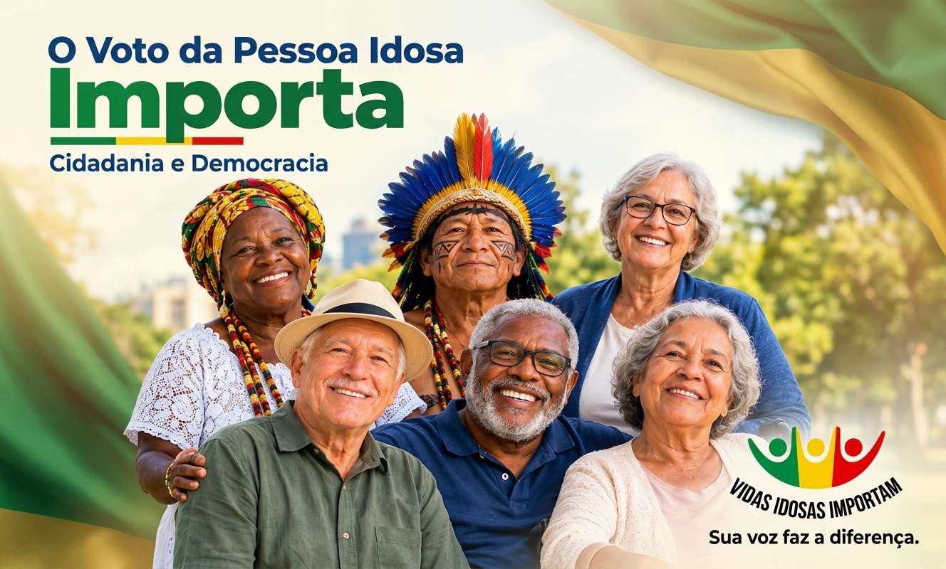 O voto da pessoa idosa importa: cidadania, participação e democracia
