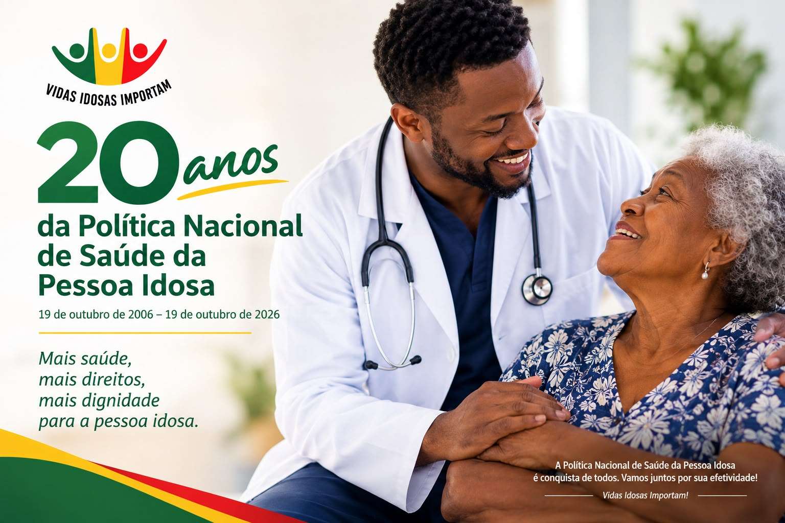 20 anos da Política Nacional de Saúde da Pessoa Idosa: entre o direito conquistado e o cuidado que ainda precisamos garantir