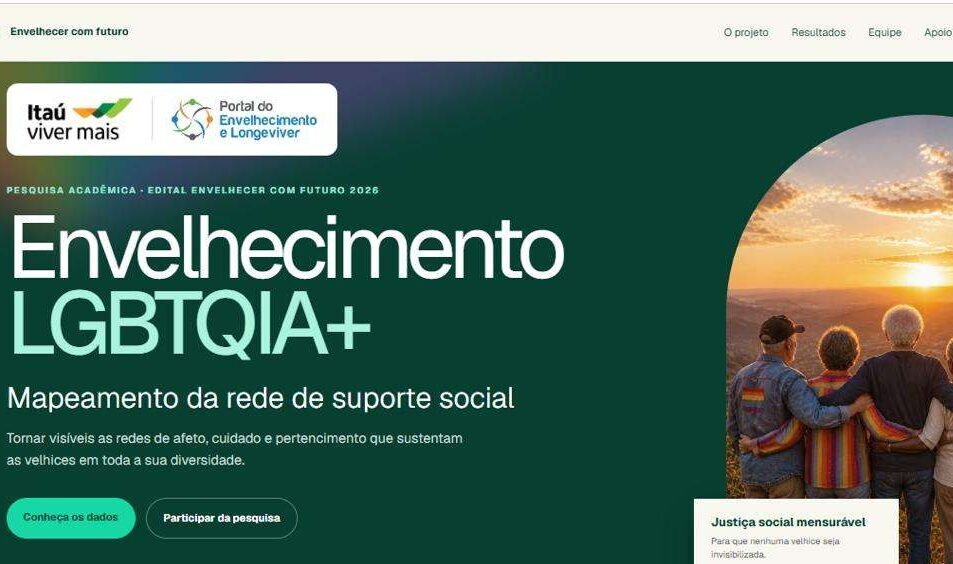 Quem estará ao nosso lado na velhice? Pesquisa da USP investiga redes de suporte e as diferentes formas de envelhecer